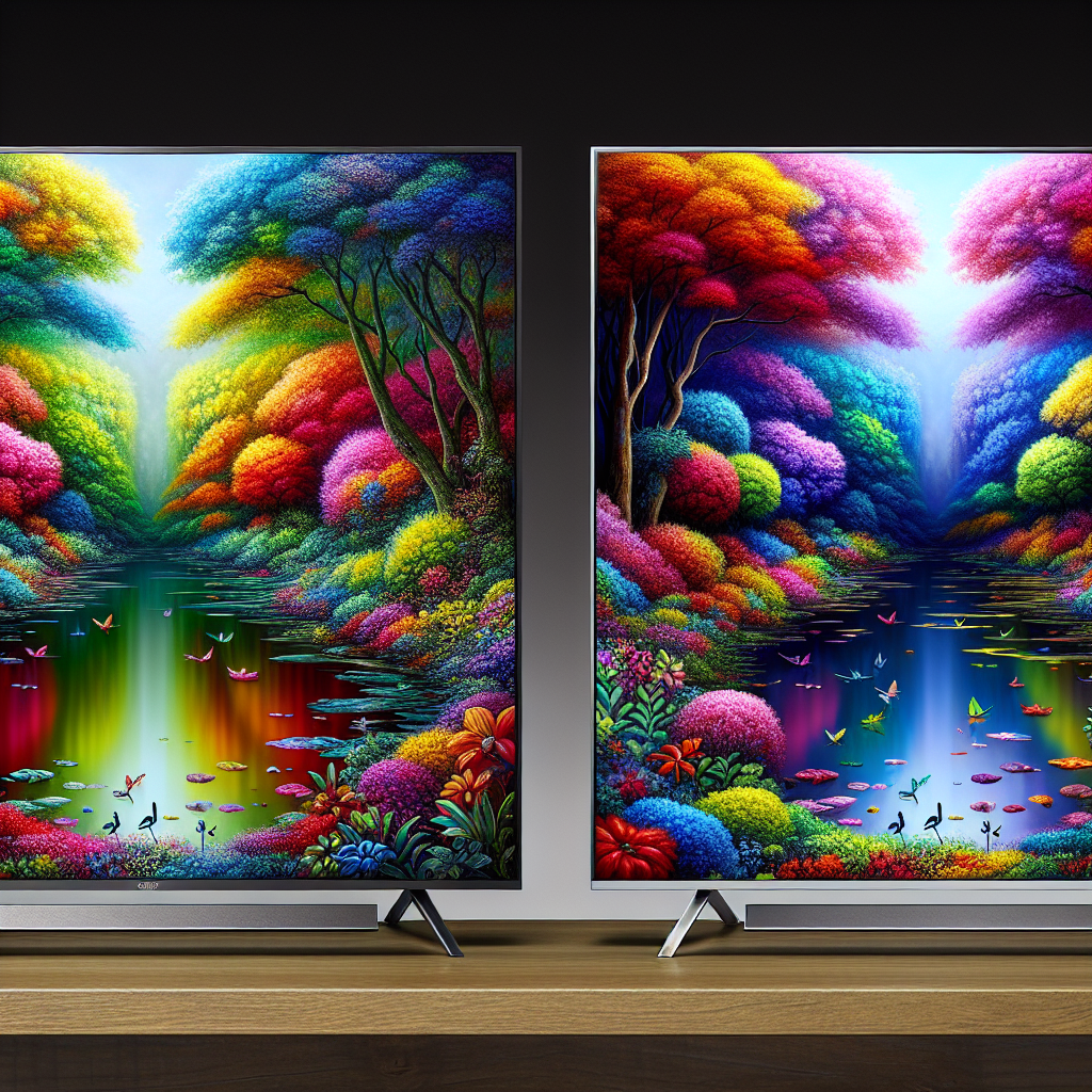 QLED vs OLED: ¿Cuál es la mejor opción para tu televisor?